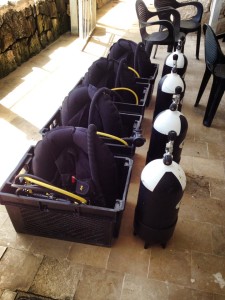 attrezzatura immersioni diving